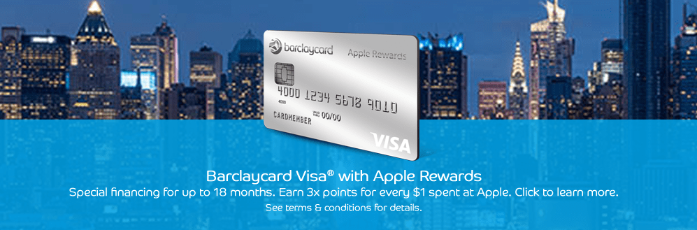 Barclaycard Visa with Apple Rewards